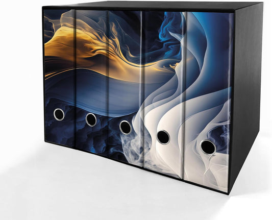 Set da 5 raccoglitori ad anelli MURALES ASTRATTO - Faldoni SHAREPRINTING (H31 con 2 anelli)