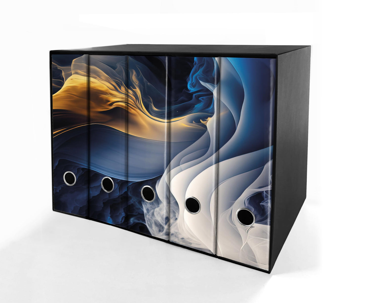 Set da 5 raccoglitori ad anelli MURALES ASTRATTO - Faldoni SHAREPRINTING (H31 con 2 anelli)