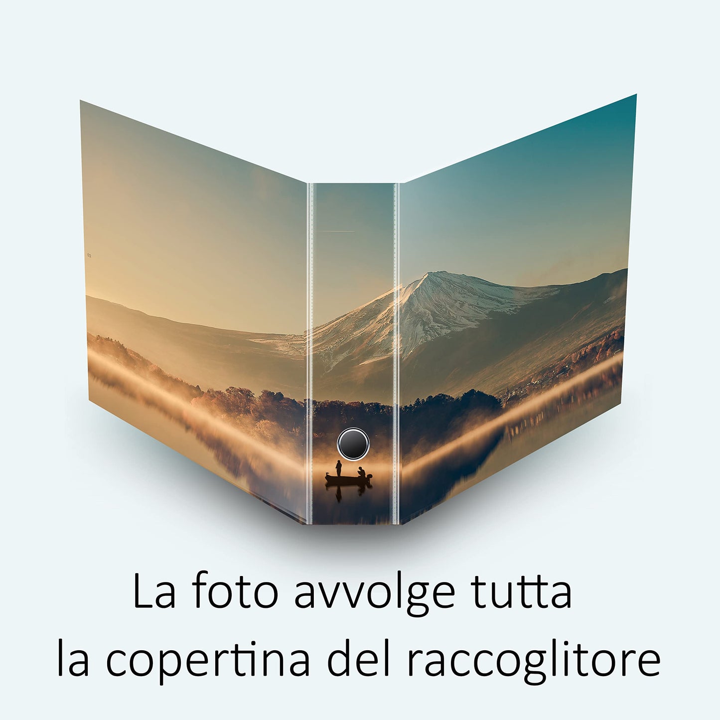 Set da 4 raccoglitori ad anelli - MONTE FUJI