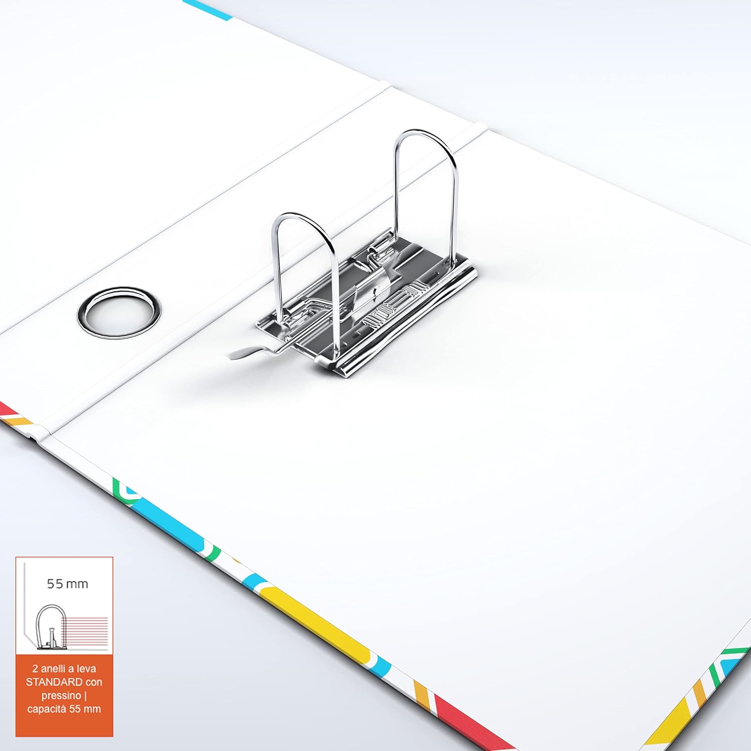 Set da 4 raccoglitori ad anelli VENEZIA, CANAL GRANDE - Faldoni SHAREPRINTING (H31 con 2 anelli)