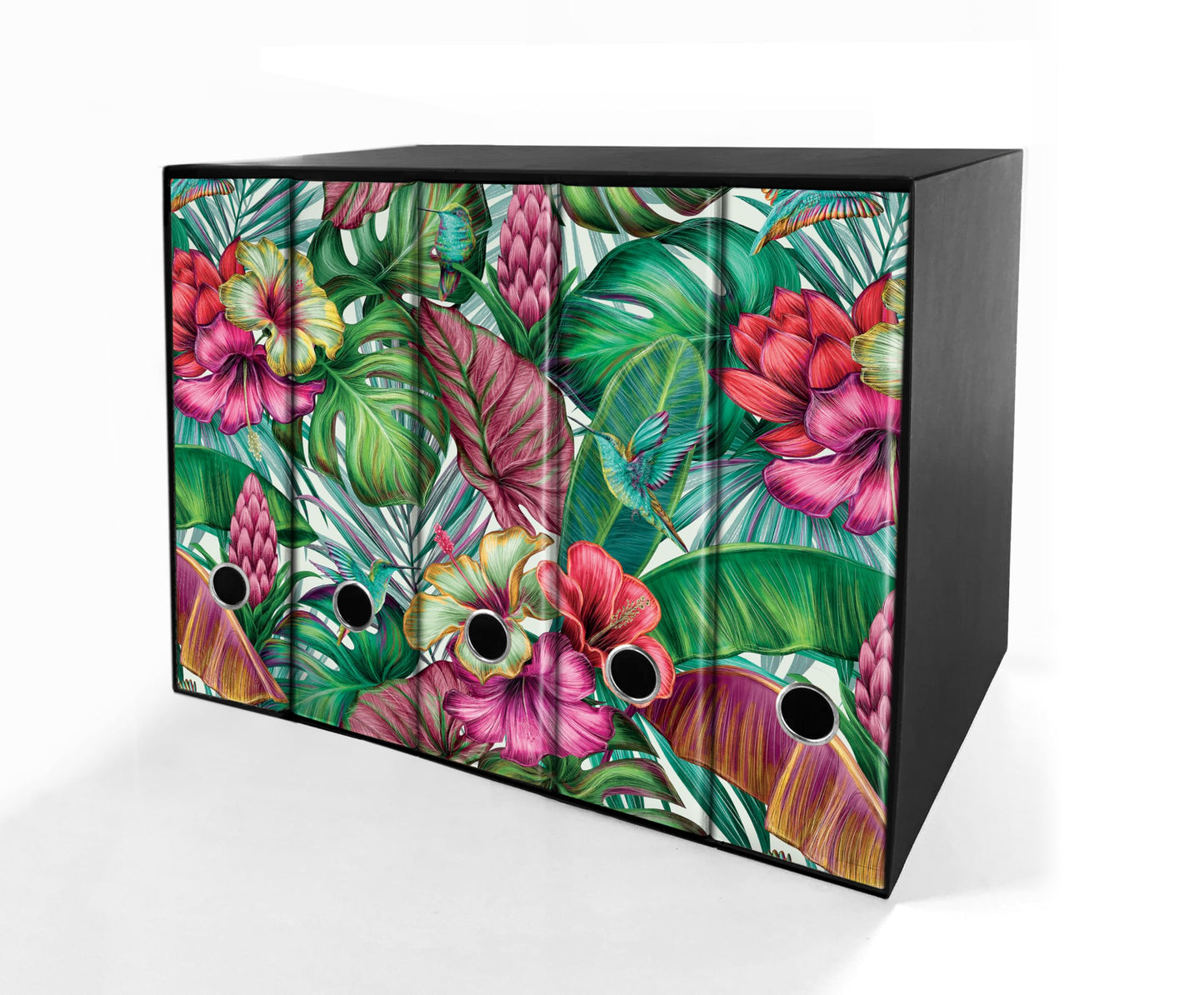 Set da 5 raccoglitori ad anelli - PRIMAVERA (H31 cm con 2 anelli)