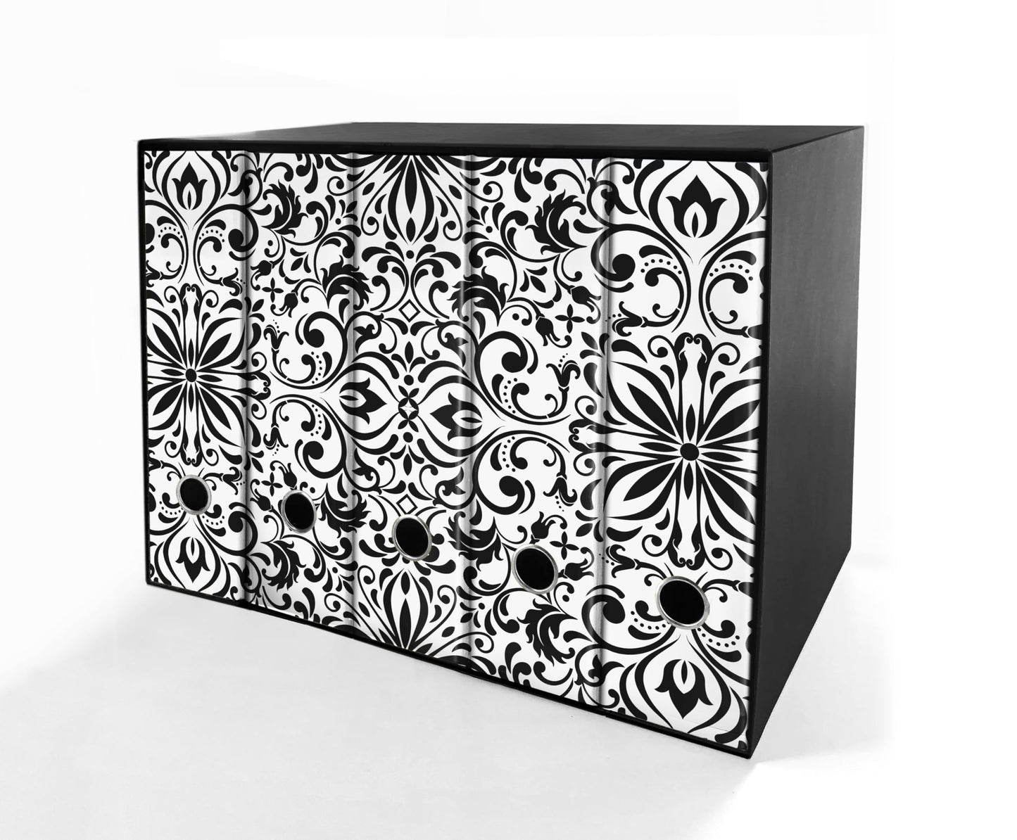 Set da 5 raccoglitori ad anelli - DAMASCO (H31 cm con 2 anelli)