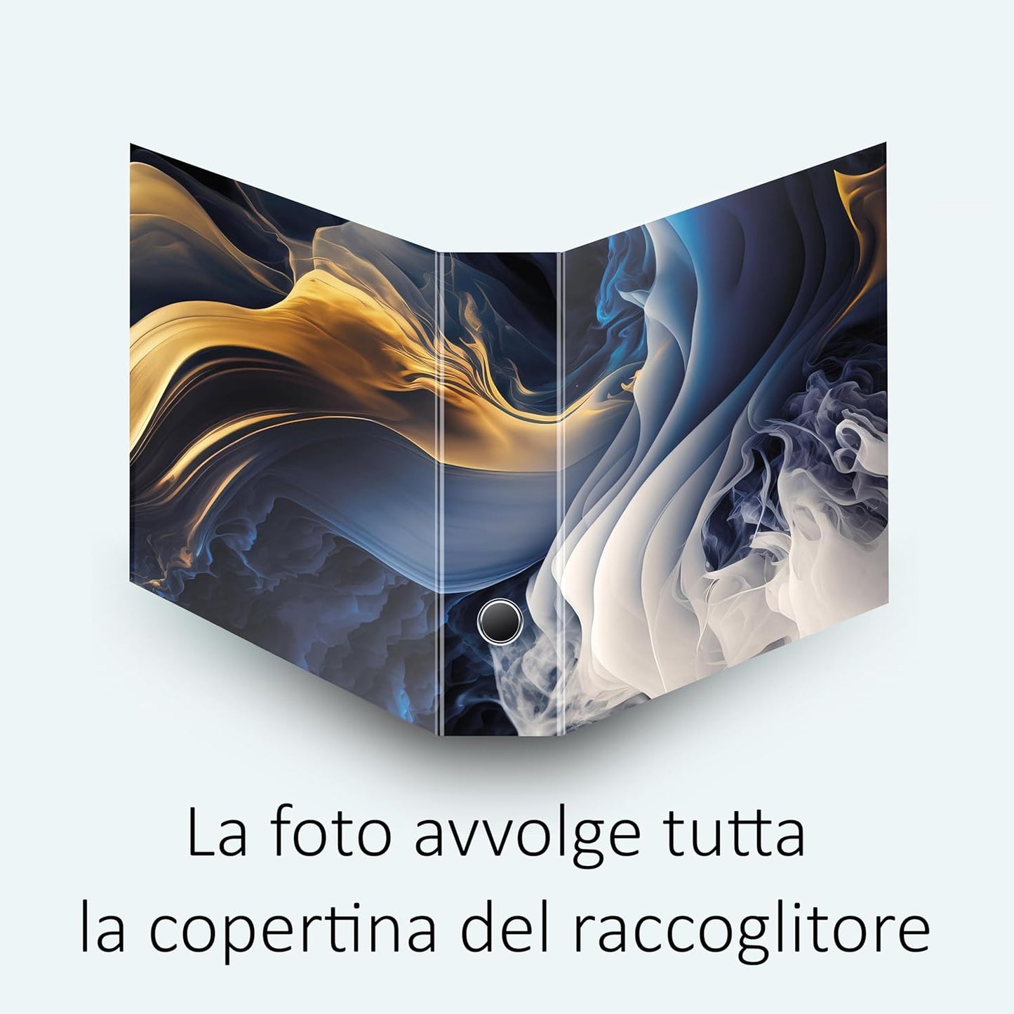 Set da 4 raccoglitori ad anelli MURALES ASTRATTO - Faldoni SHAREPRINTING (H31 con 2 anelli)
