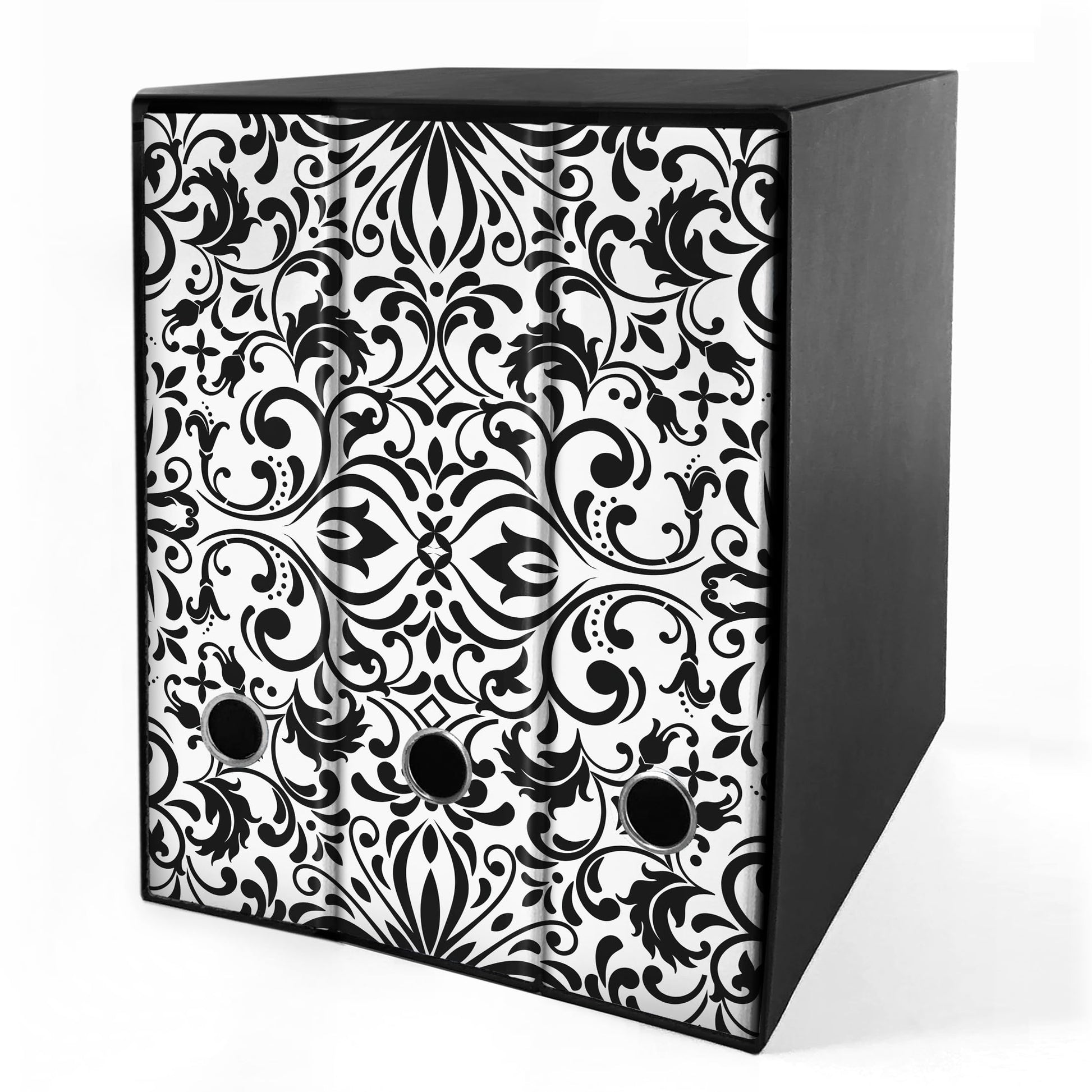 Set da 3 raccoglitori ad anelli - DAMASCO (H31 cm con 2 anelli)