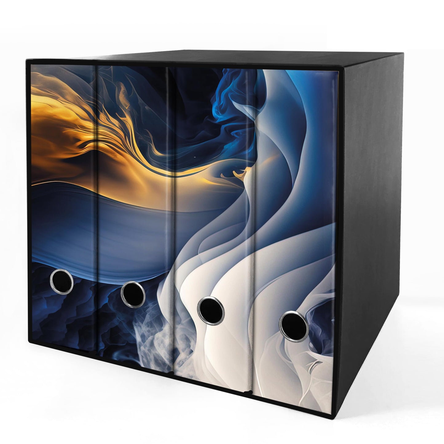 Set da 4 raccoglitori ad anelli MURALES ASTRATTO - Faldoni SHAREPRINTING (H31 con 2 anelli)