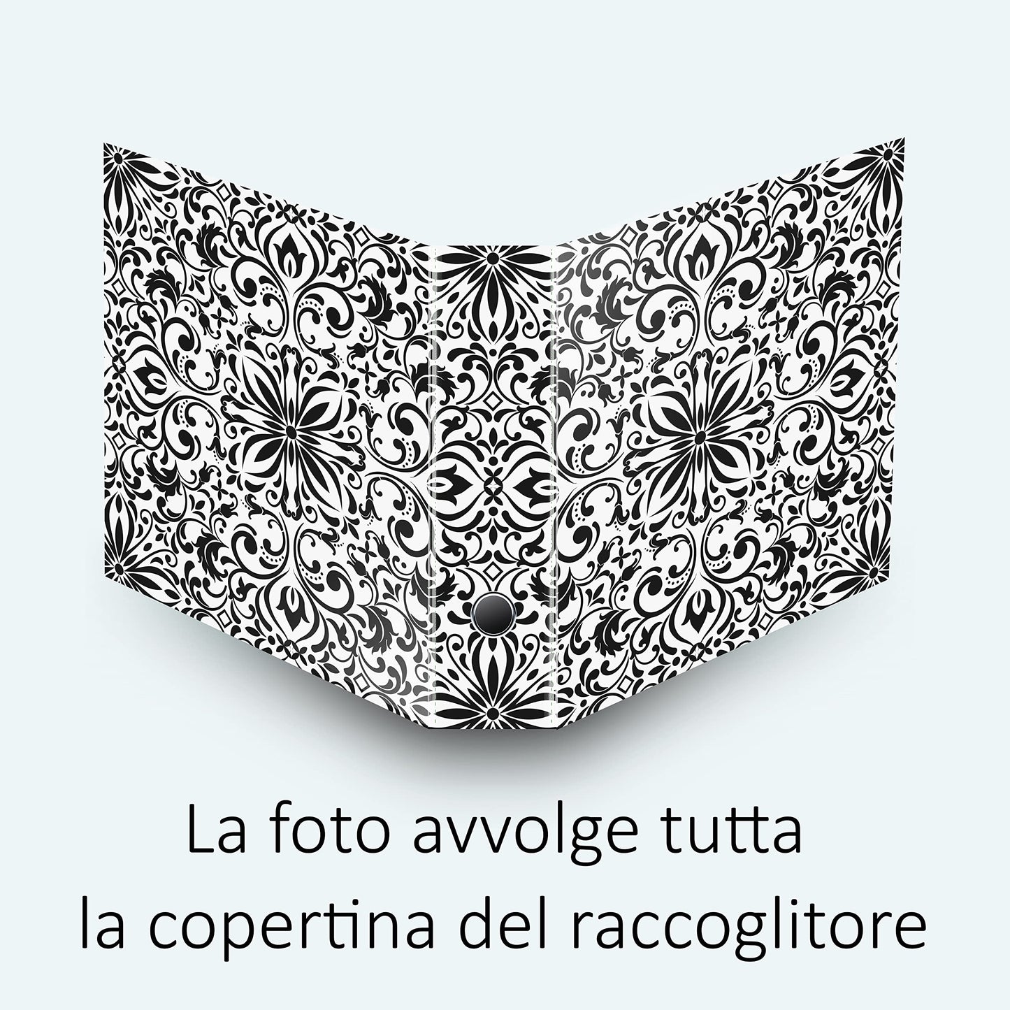 Set da 4 raccoglitori ad anelli - DAMASCO