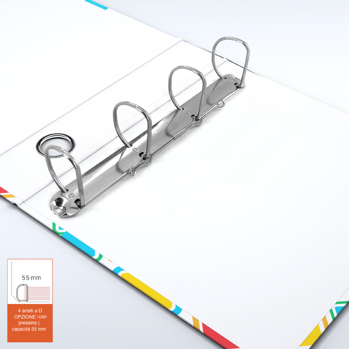 Set da 7 raccoglitori ad anelli FARO CON ONDA - Faldoni SHAREPRINTING