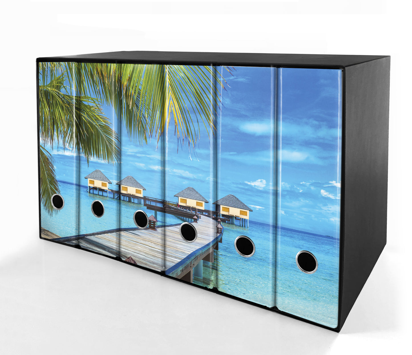 Set da 6 raccoglitori ad anelli MALDIVE - Faldoni SHAREPRINTING