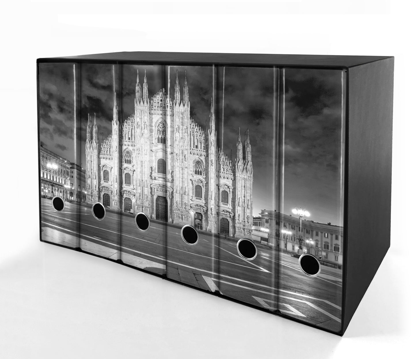 Set da 6 raccoglitori ad anelli DUOMO DI MILANO - Faldoni SHAREPRINTING
