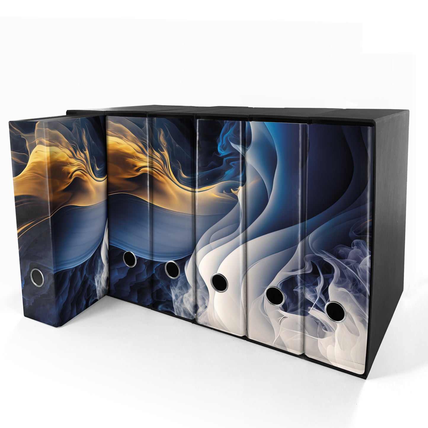 Set da 6 raccoglitori ad anelli MURALES ASTRATTO - Faldoni SHAREPRINTING
