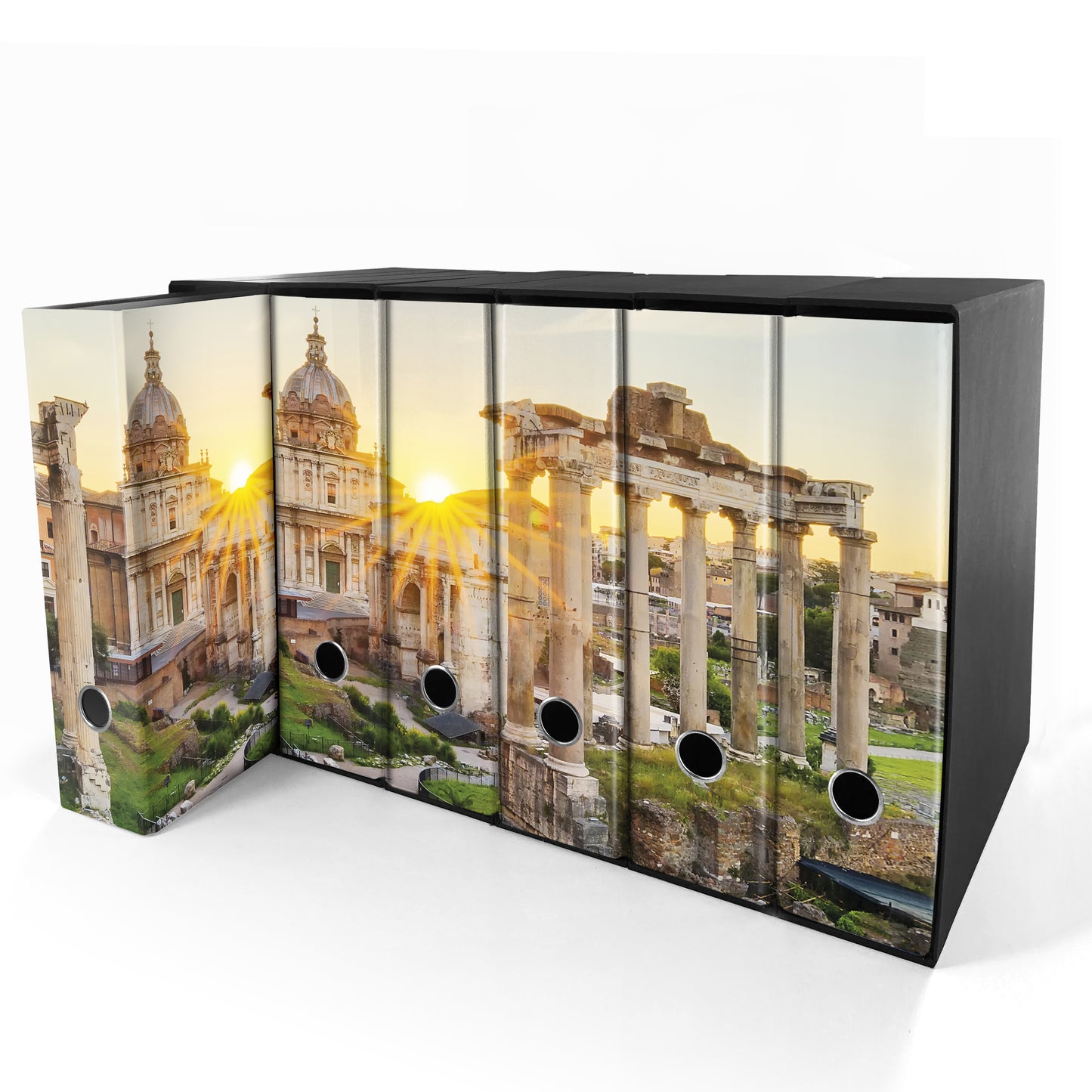 Set da 6 raccoglitori ad anelli ROMA ANTICA - Faldoni SHAREPRINTING