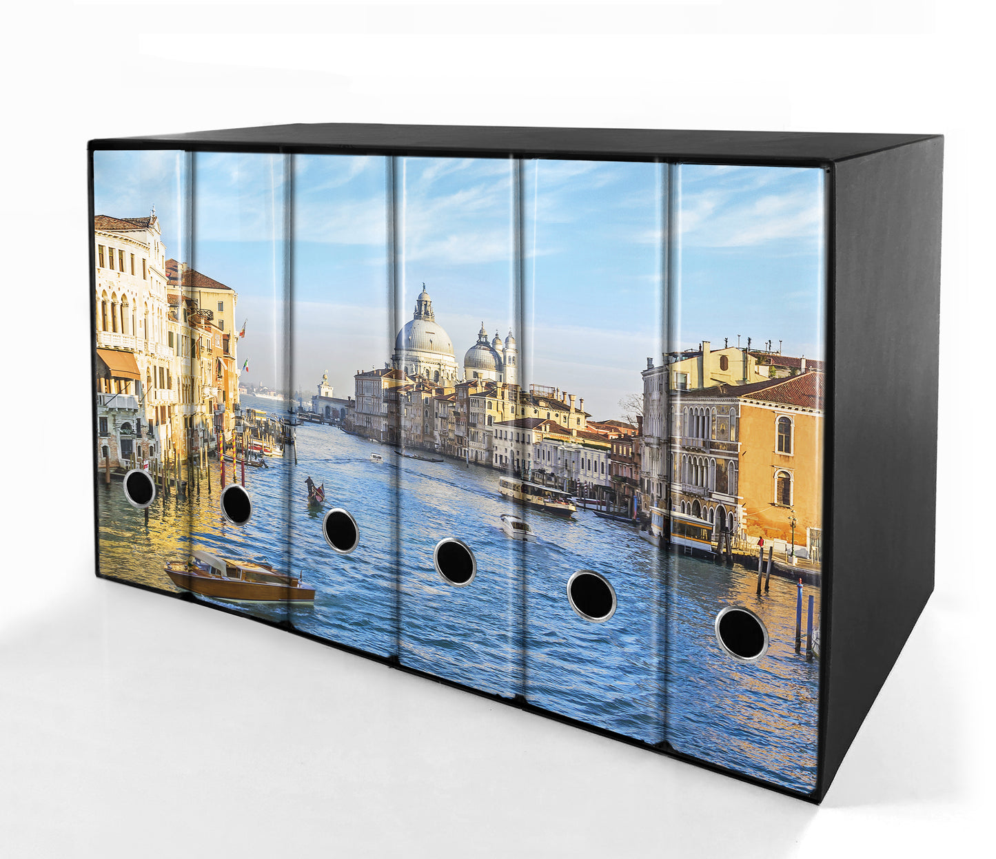 Set da 6 raccoglitori ad anelli VENEZIA, CANAL GRANDE - Faldoni SHAREPRINTING